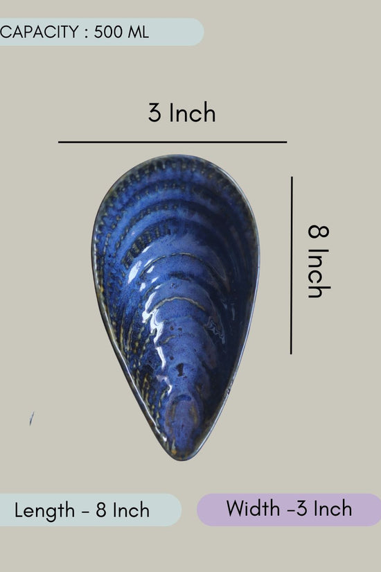 Blue Serving Bowl