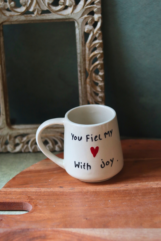 Handmade ceramic stunning coffee mug 
