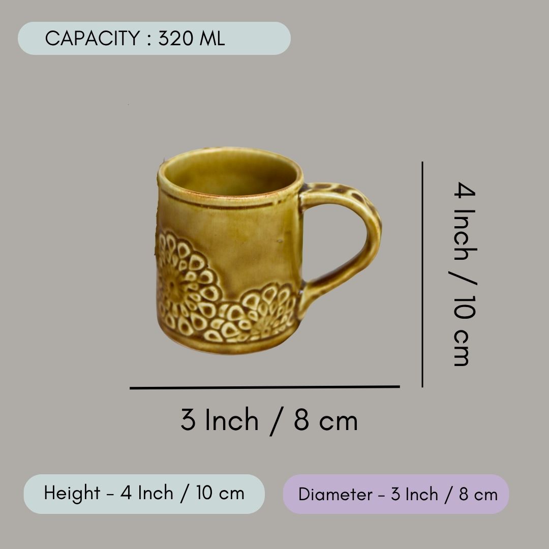 Mustard Flower Coffee Mug