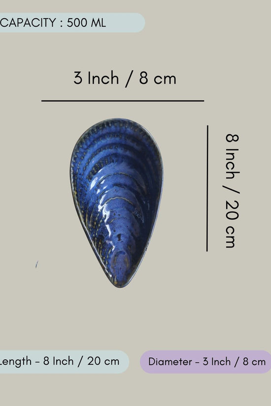 Blue Serving Bowl