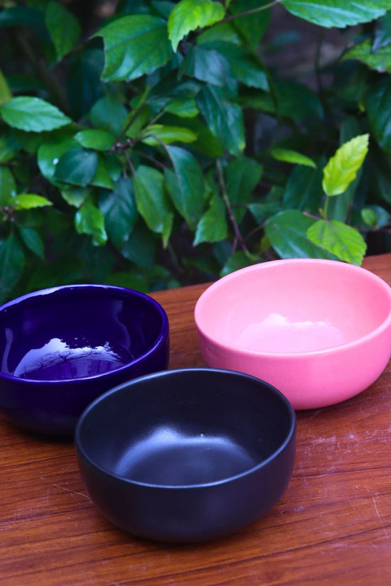 Handmade Set of 3 - Snack Bowl Combo