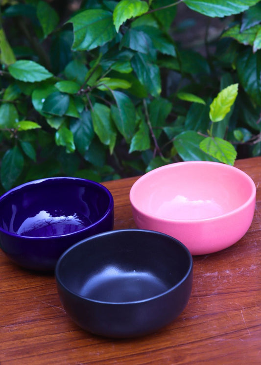 Handmade Set of 3 - Snack Bowl Combo