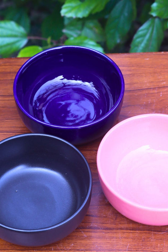 Set of 3 - Snack Bowl Combo made by ceramic