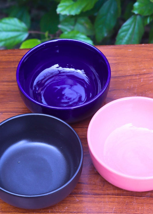 Set of 3 - Snack Bowl Combo made by ceramic