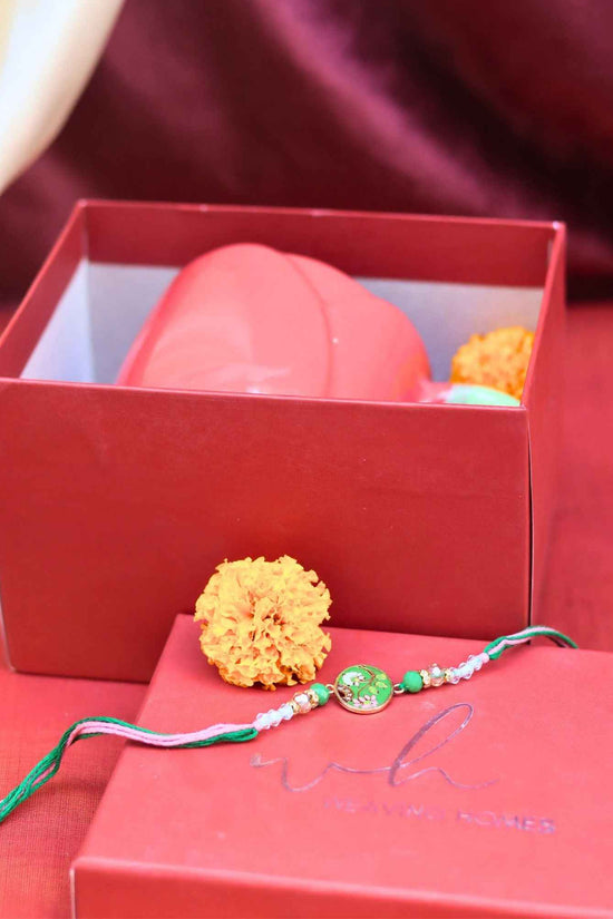 Red Tulip Mug rakhi Gift Box