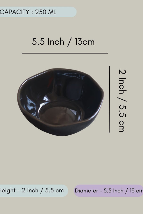 Black Coal Mini Bowl