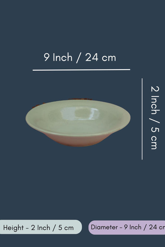 Sage Green Pasta Plate