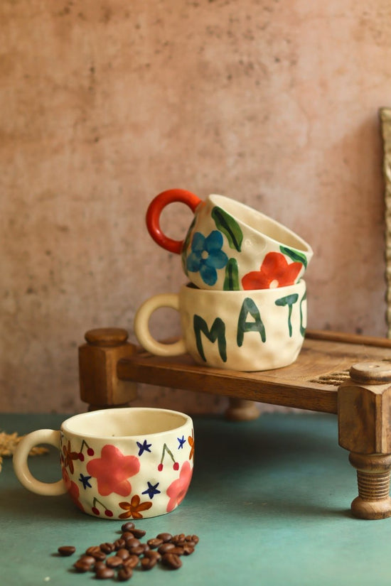 Set of 3 - Pourfect Sips Mugs with premium quality material