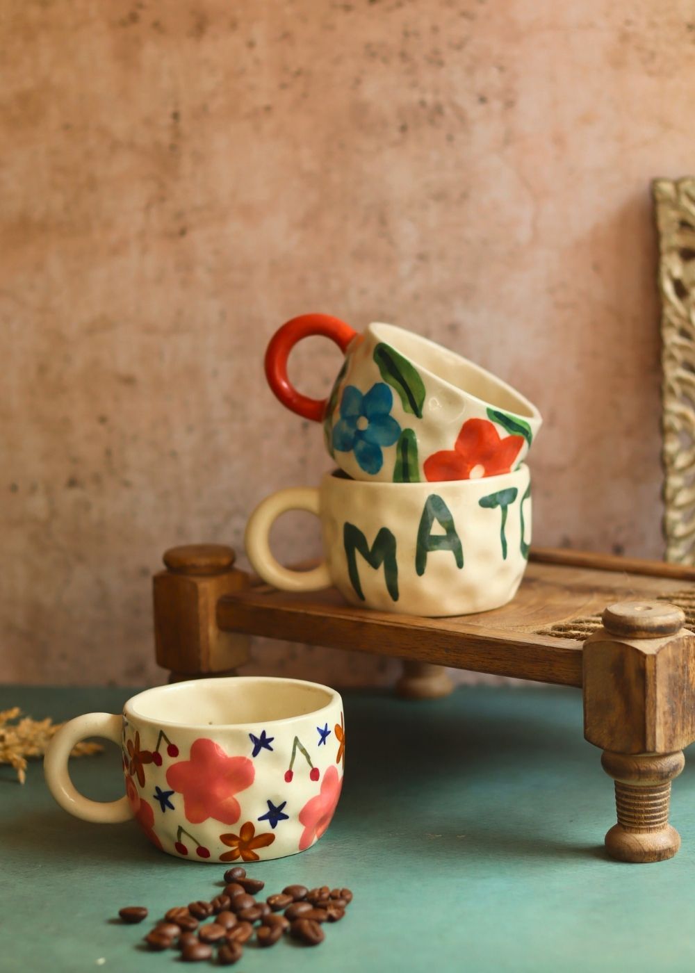 Set of 3 - Pourfect Sips Mugs with premium quality material