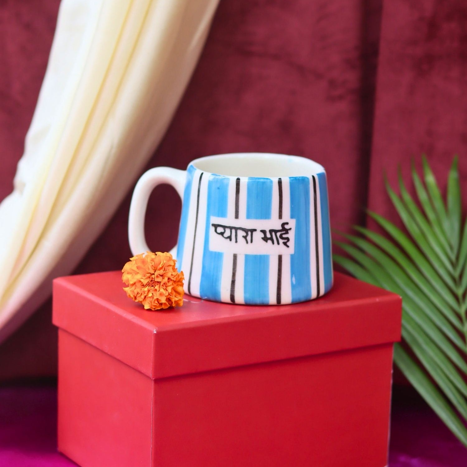 Handmade Pyaara Bhai Mug in a Gift Box