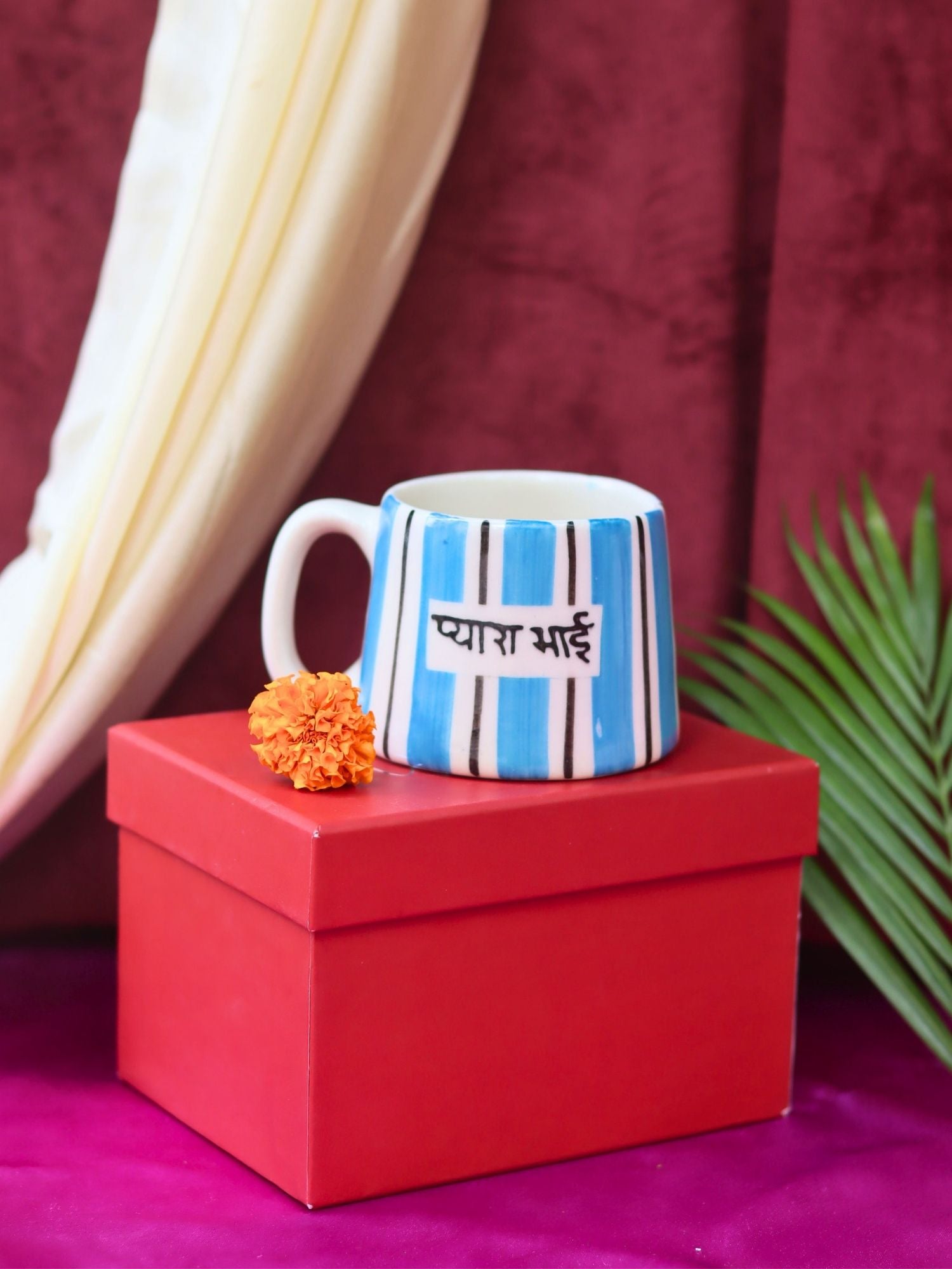 Handmade Pyaara Bhai Mug in a Gift Box
