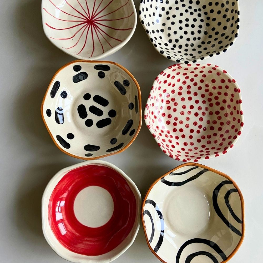 handpainted bowls handmade in india 