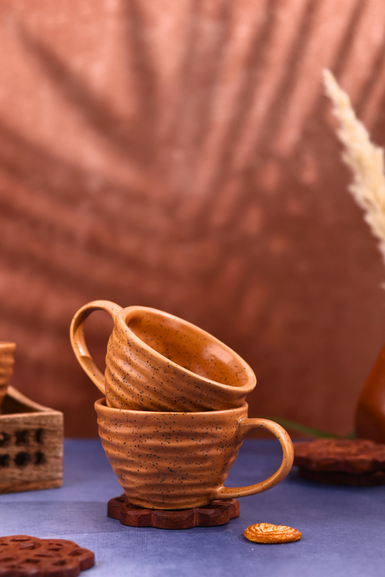 Mocha twirl coffee mug