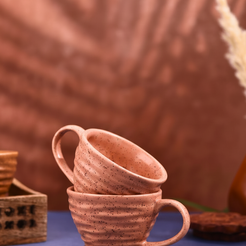 Mocha twirl coffee mug