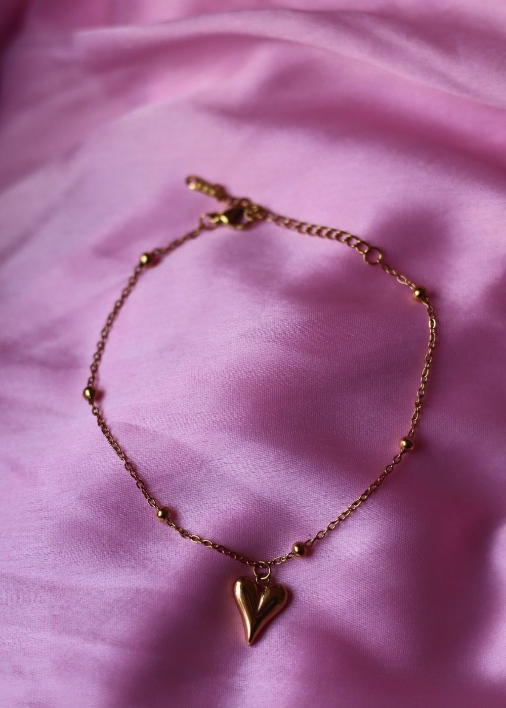 Waterproof Heart Anklet