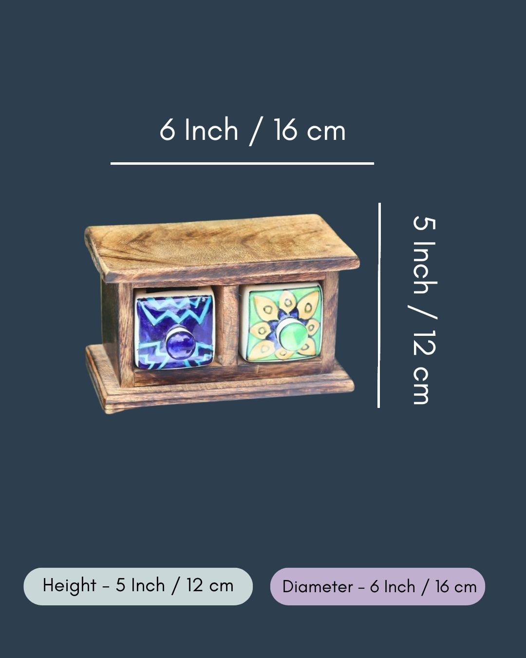 Wooden Decor Drawer – Indie Hues