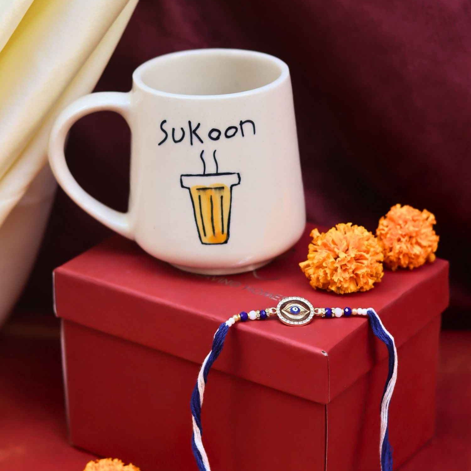 Sukoon Mug rakhi Gift Box