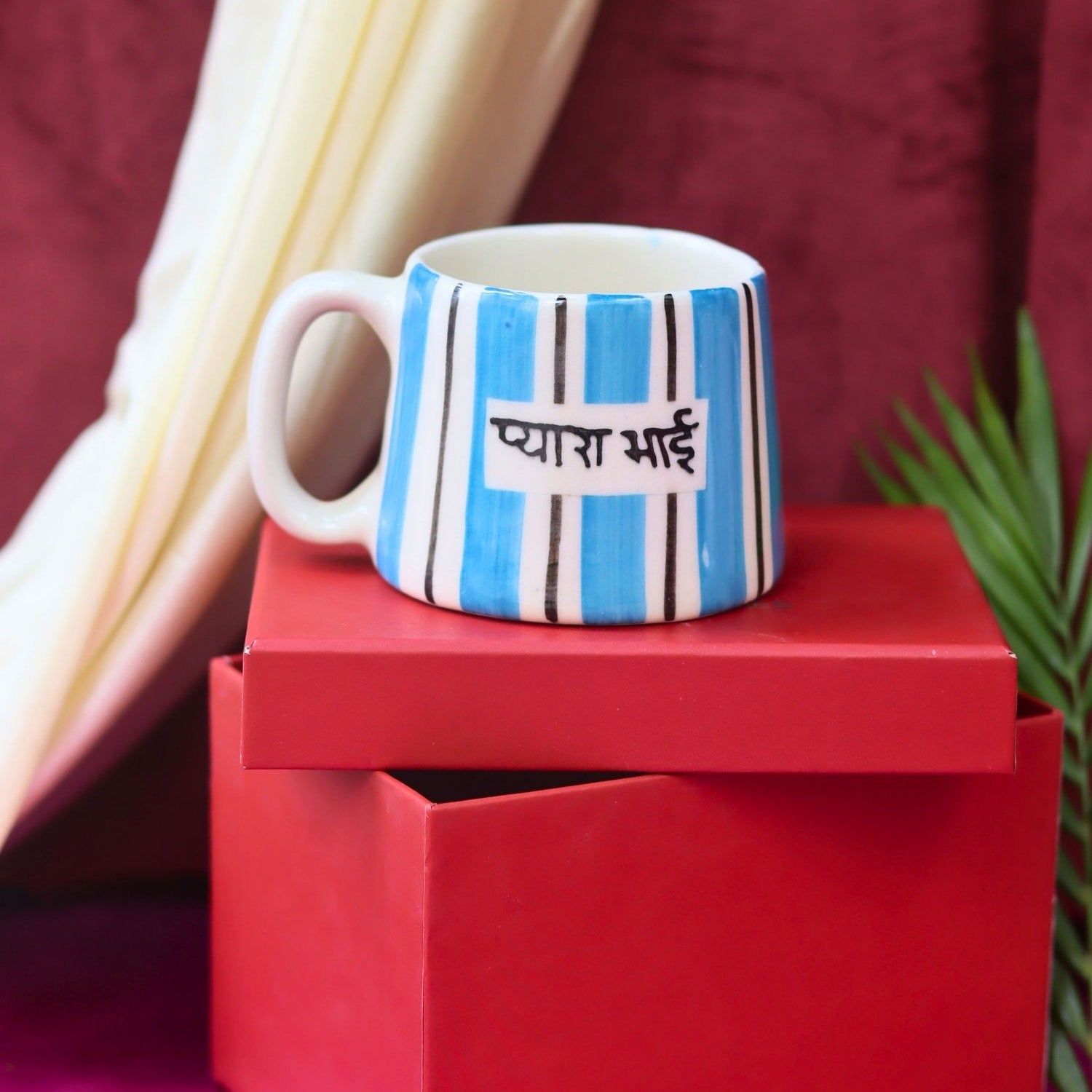 Pyaara Bhai Mug in a Gift Box made by ceramic