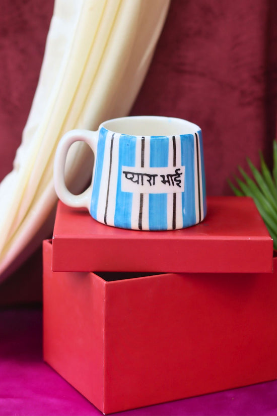 Pyaara Bhai Mug in a Gift Box made by ceramic