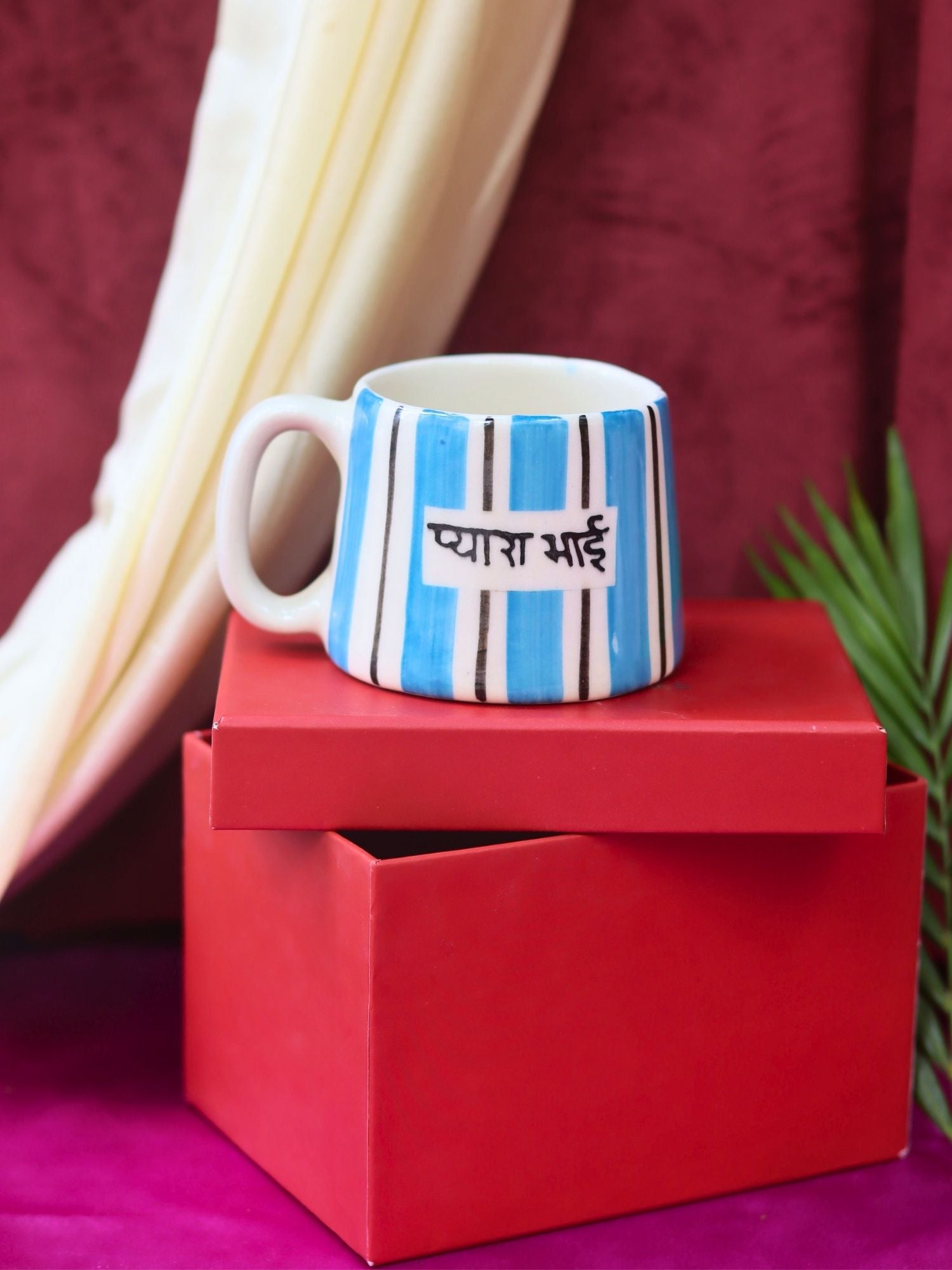 Pyaara Bhai Mug in a Gift Box made by ceramic