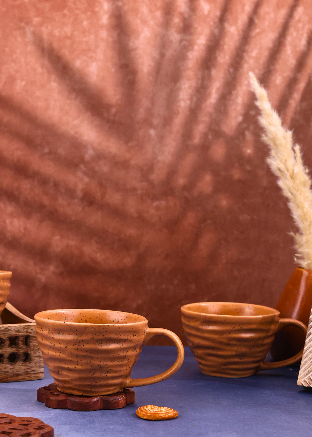 handmade twirl coffee mug