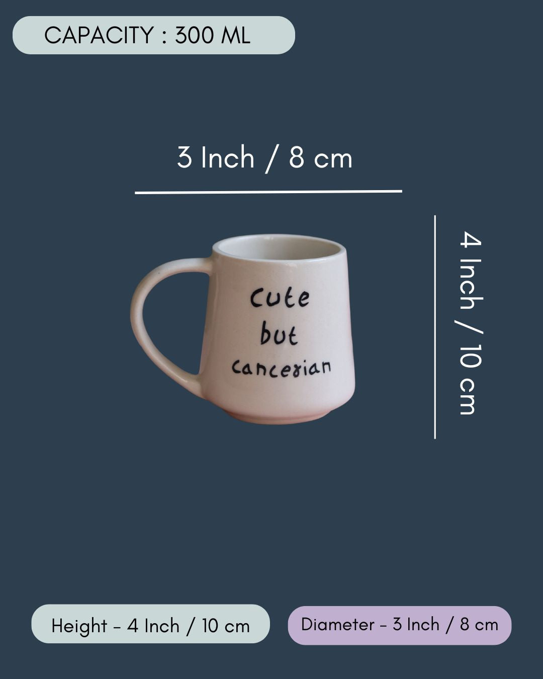 Cute But Cancerian Mug