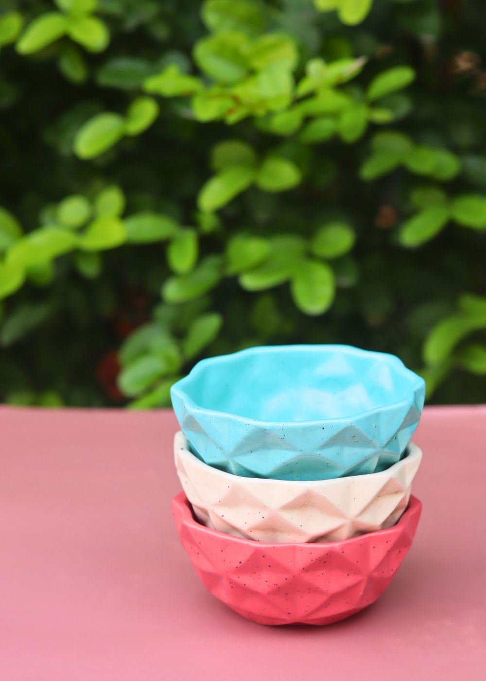 Set of 3 - Diamond Bowls combo with premium quality material