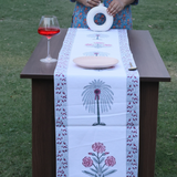 Canvas cotton table runner