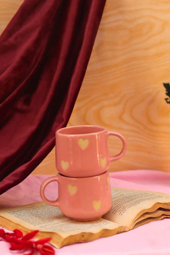 Pink Heart Throb Mug