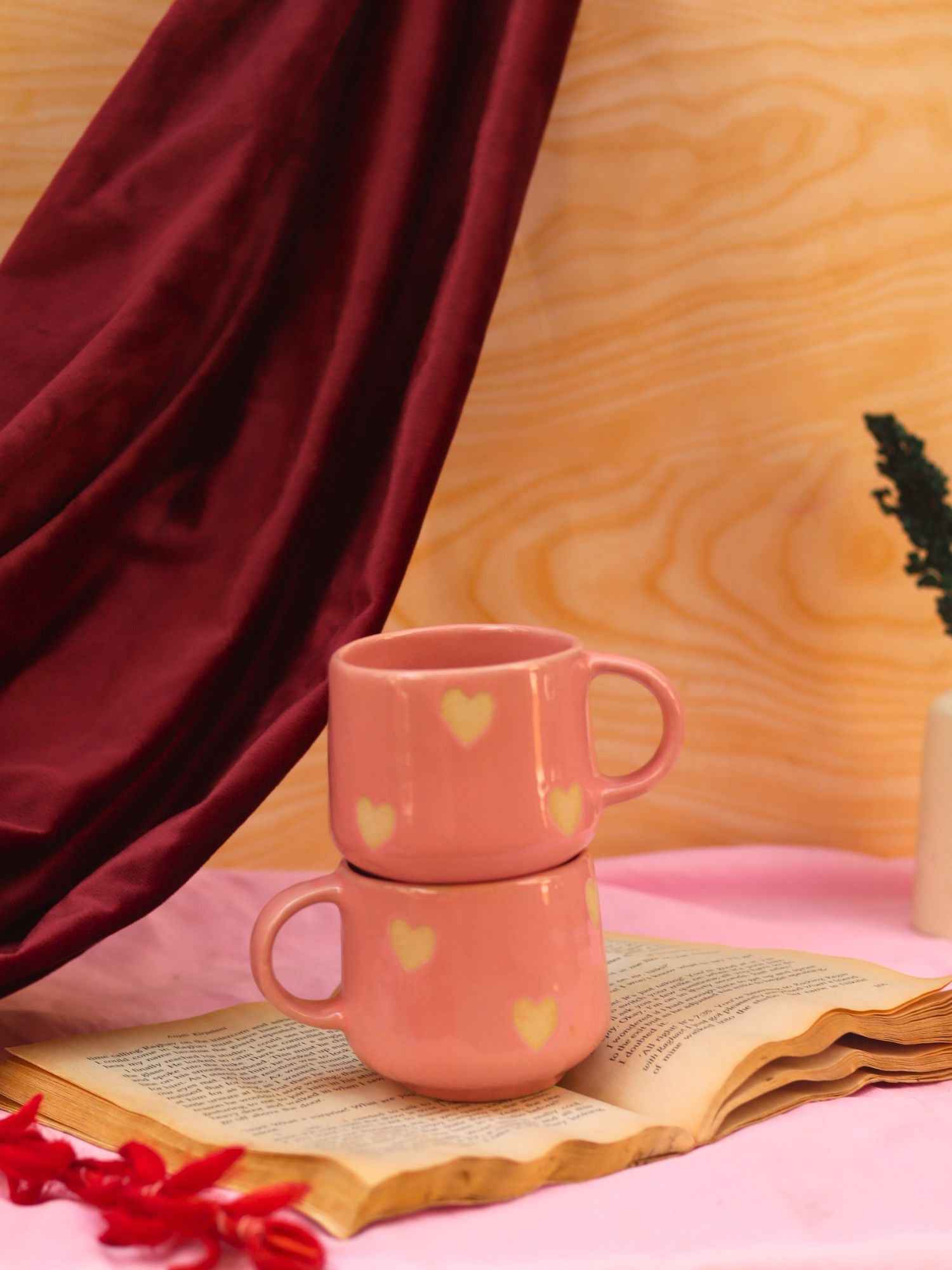 Pink Heart Throb Mug