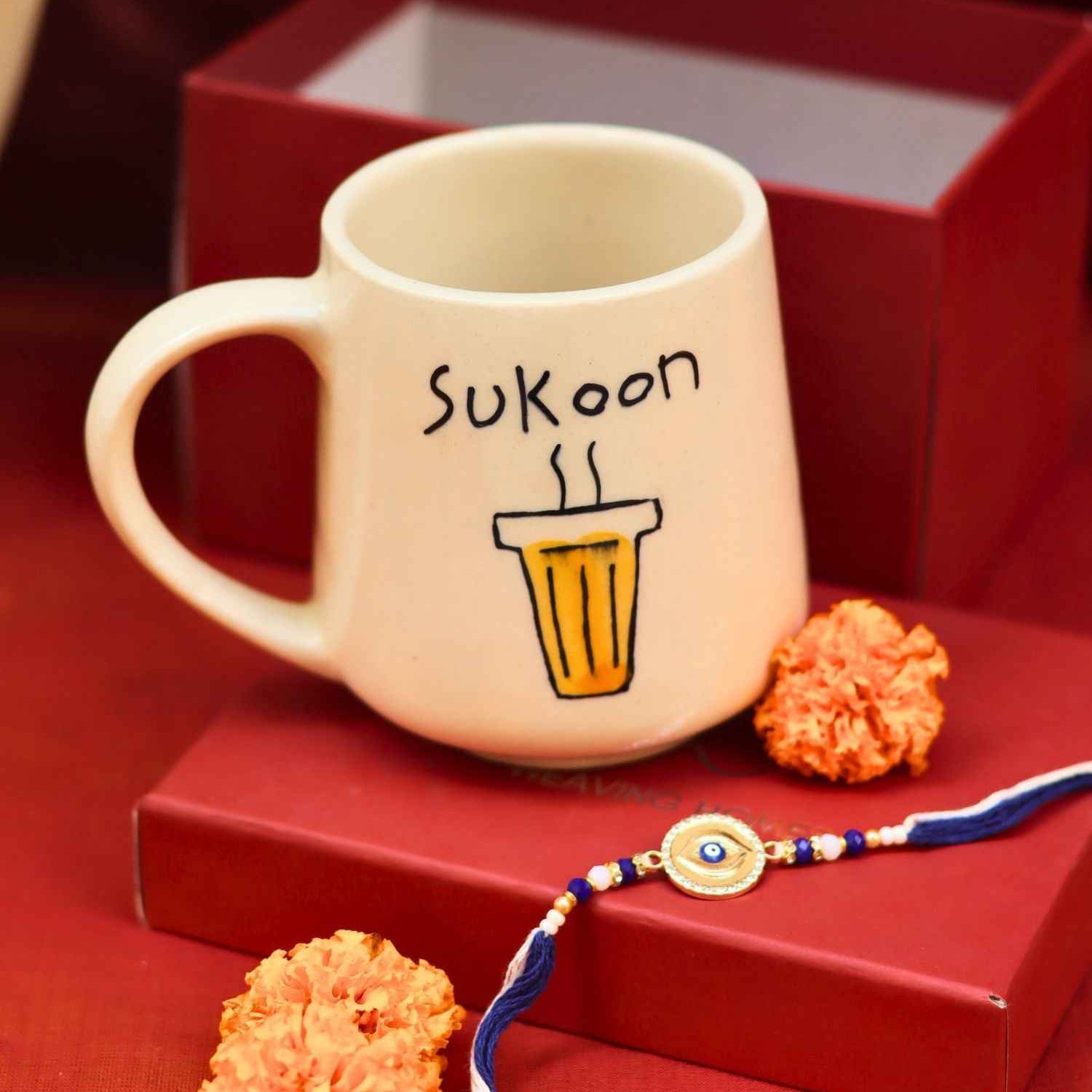 Sukoon Mug rakhi Gift Box