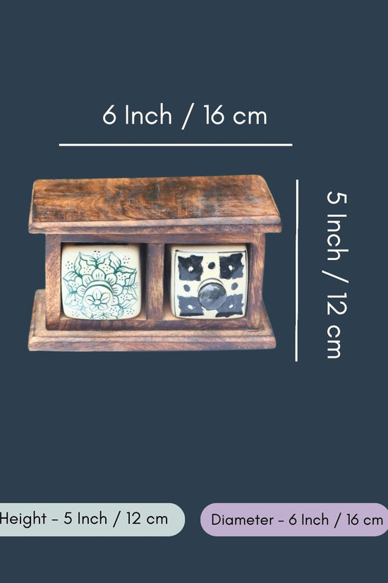 Wooden Decor Drawer – Abstract Craft