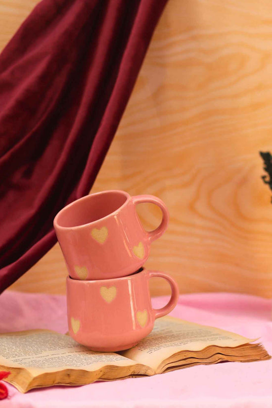 Pink Heart Throb Mug