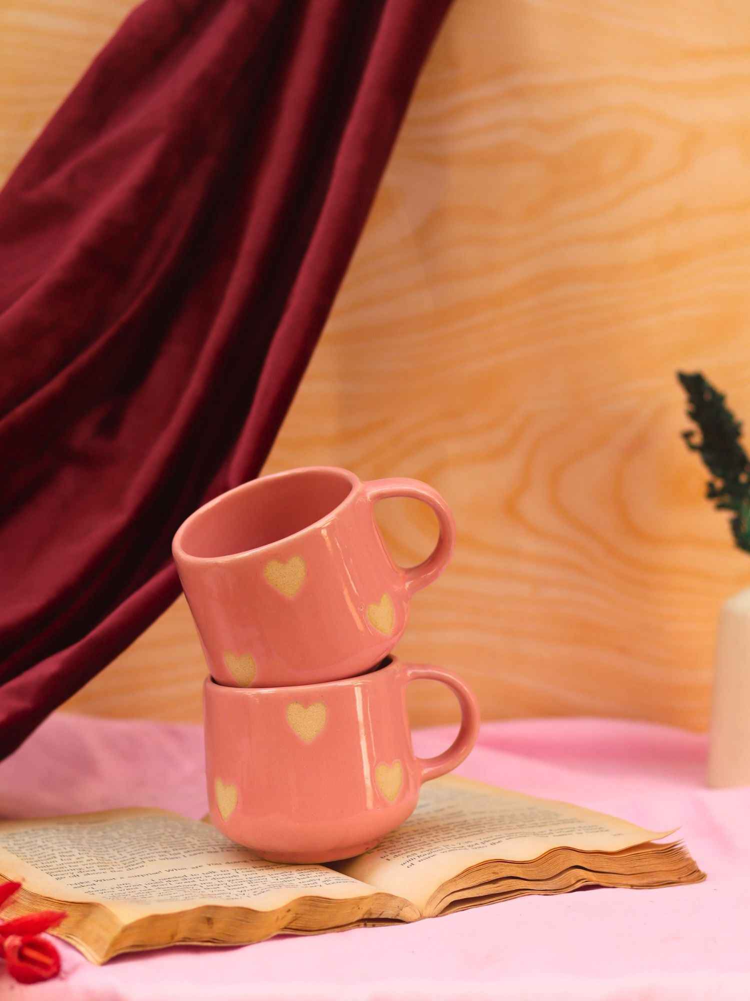 Pink Heart Throb Mug