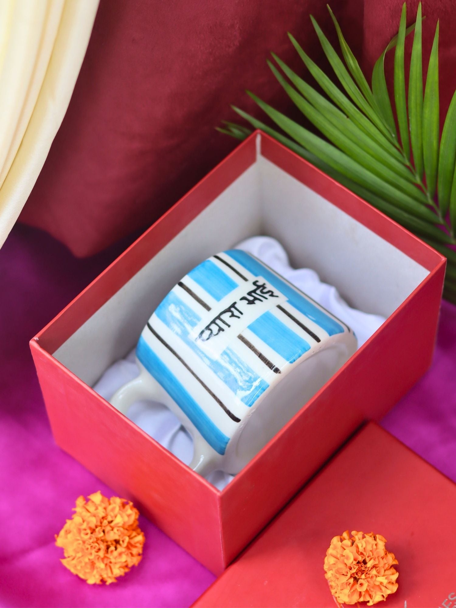 Pyaara Bhai Mug in a Gift Box handmade in India