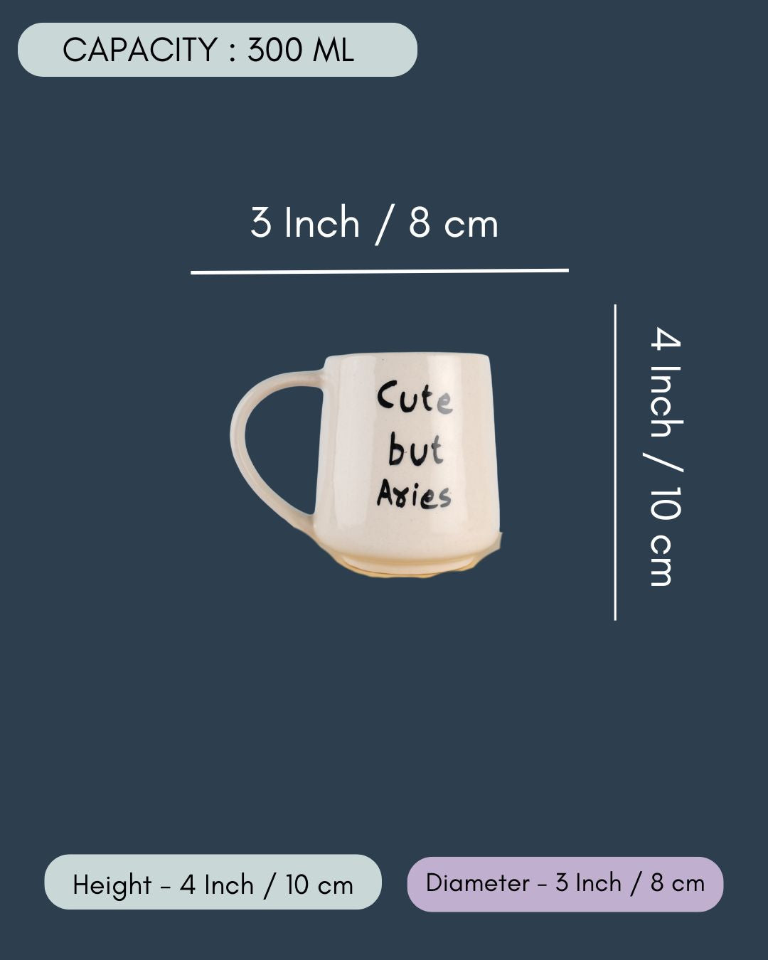Cute But Aries Mug