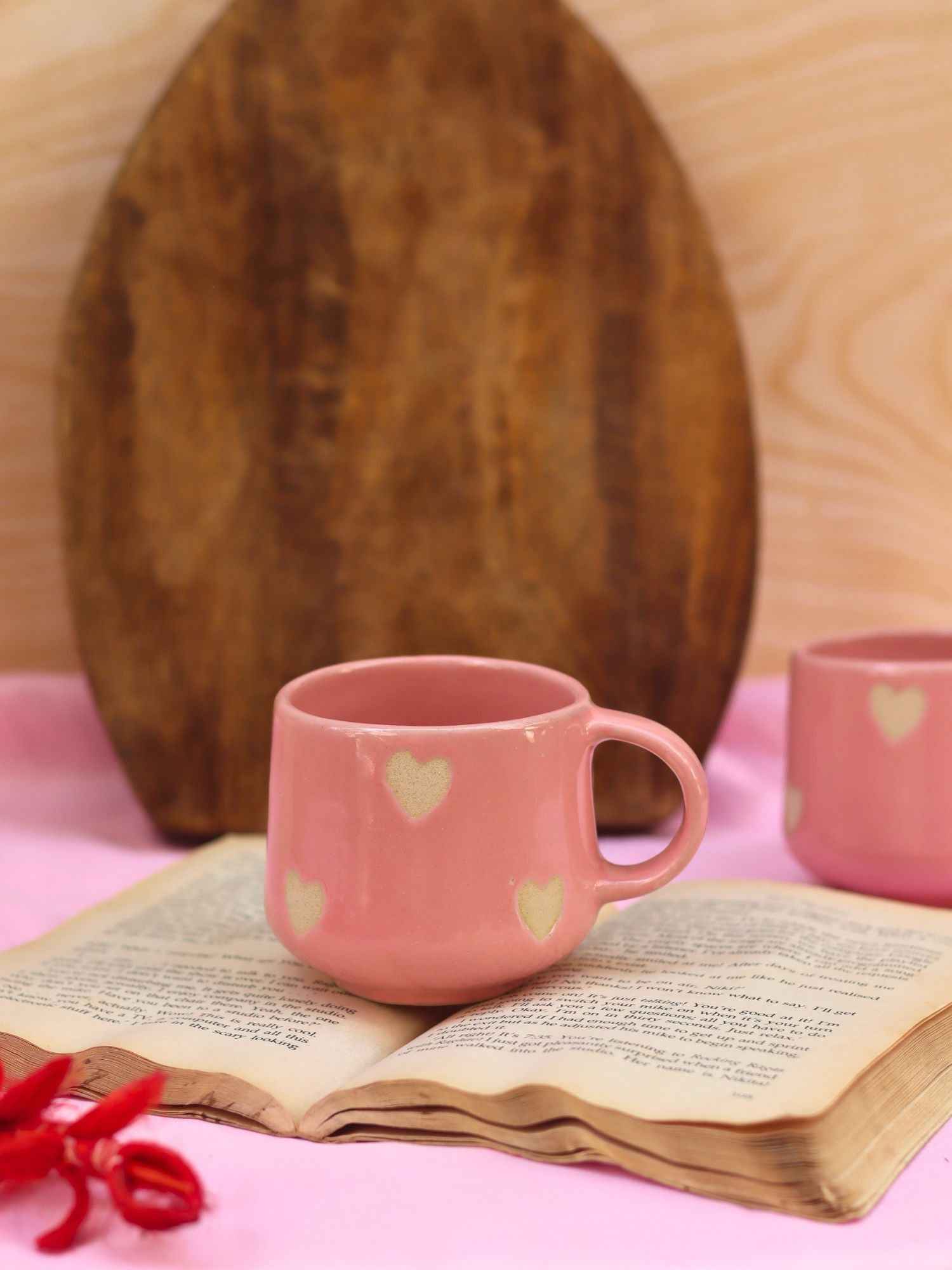 Pink Heart Throb Mug
