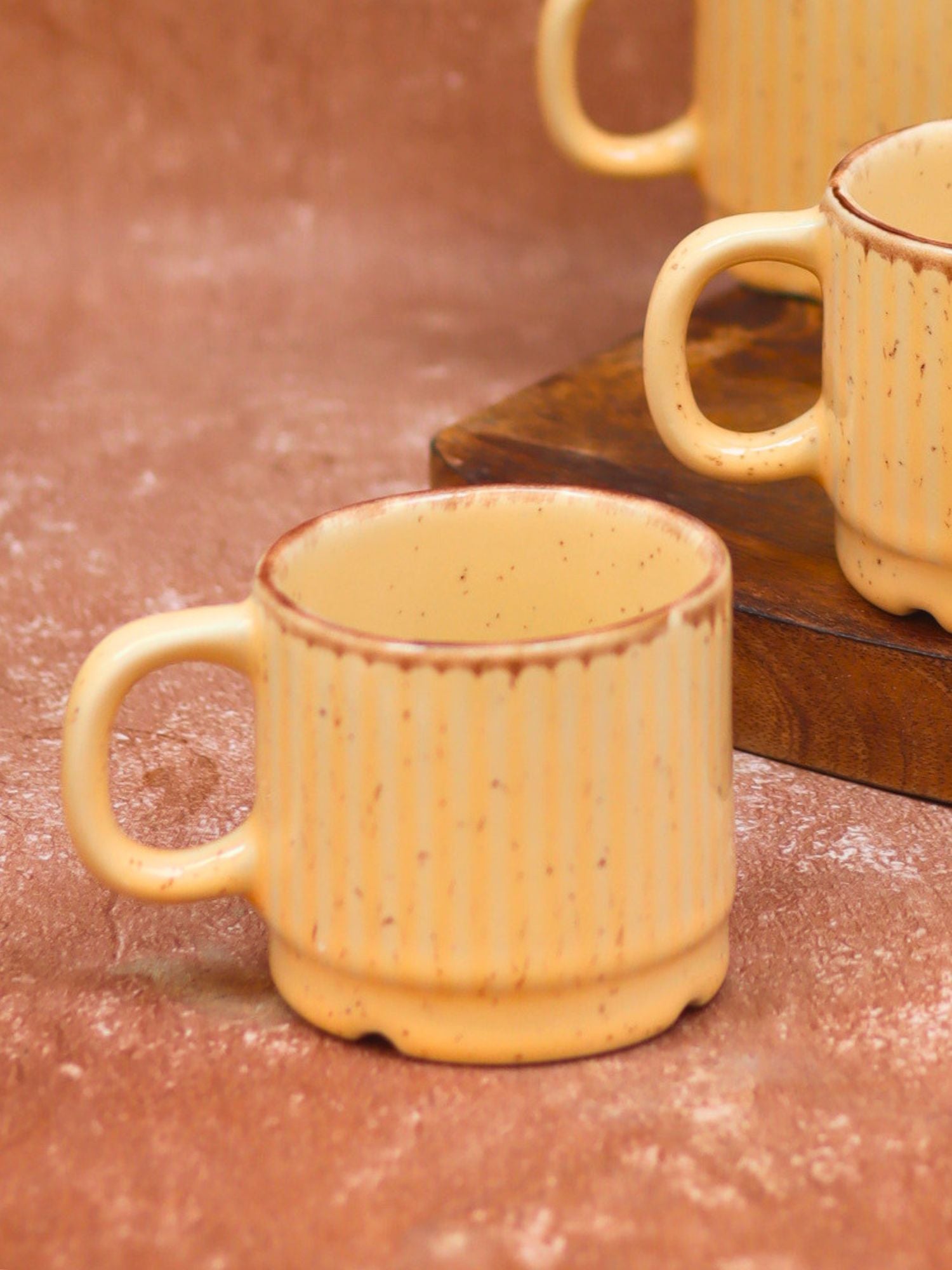 Handmade Ivory Bliss Tea cup