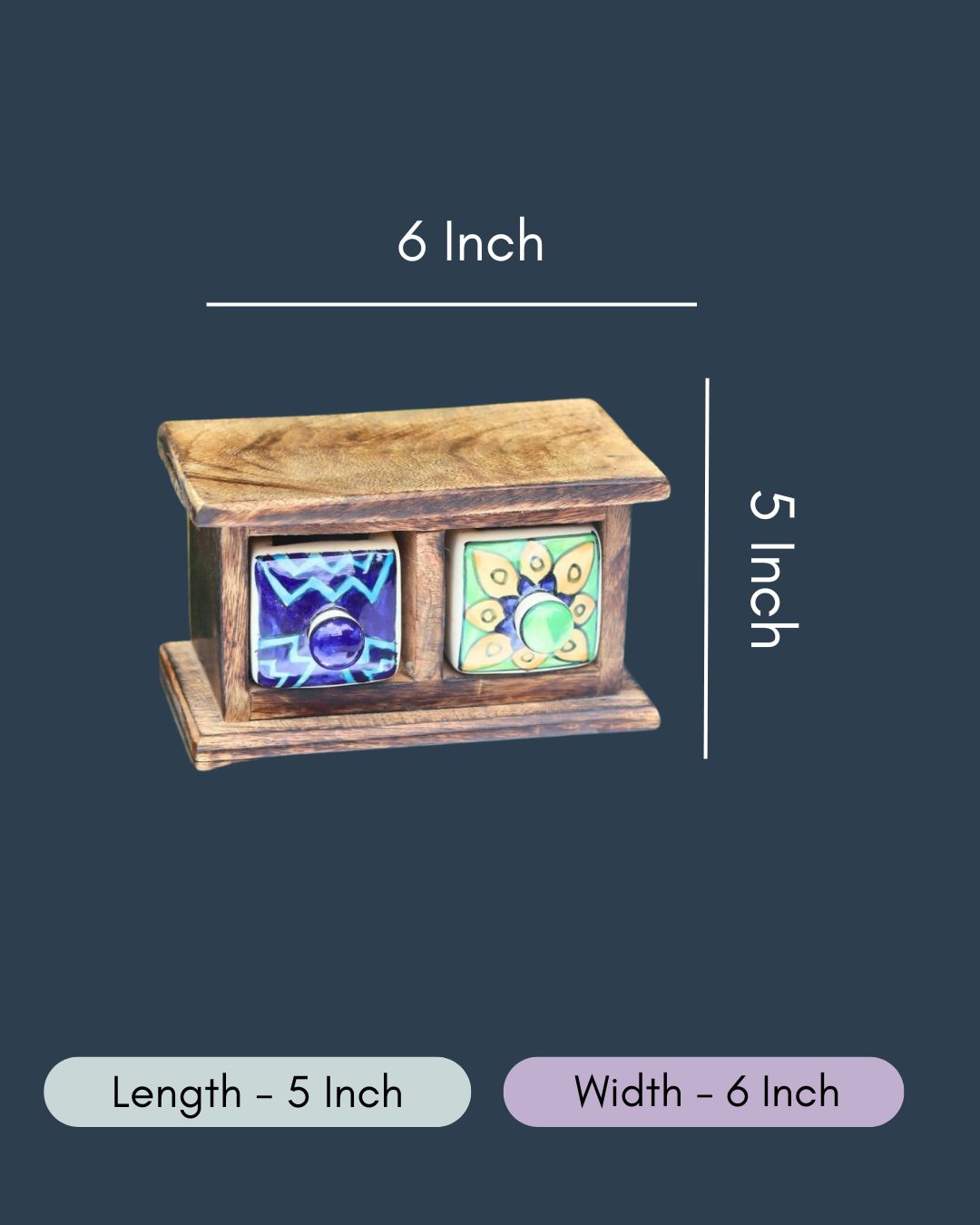 Wooden Decor Drawer – Indie Hues