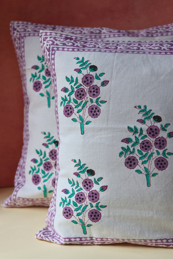 Cotton cushion covers