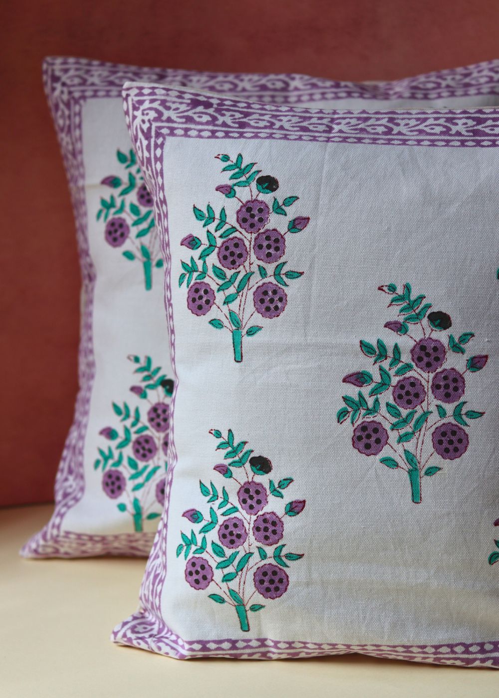 Cotton cushion covers