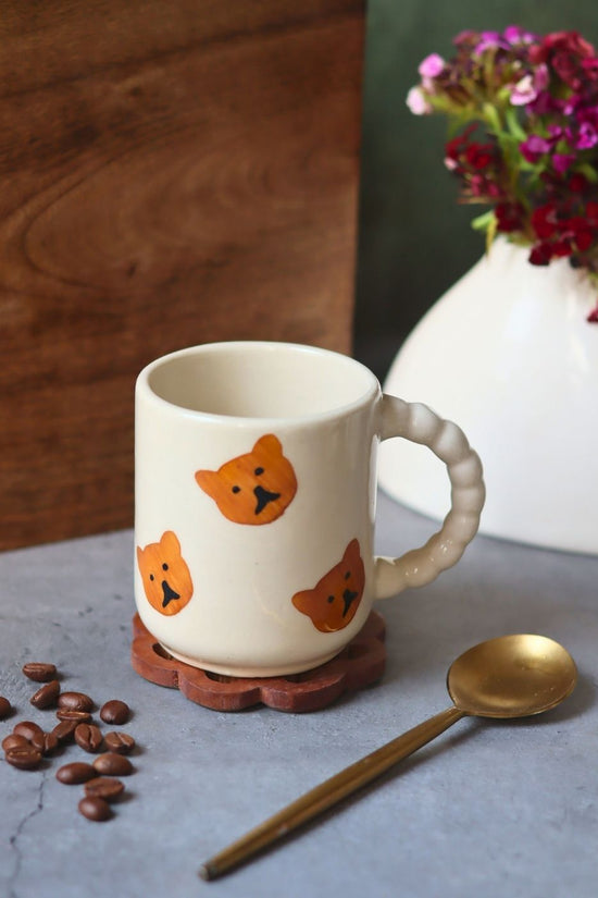 Teddy Bear Mug made by ceramic
