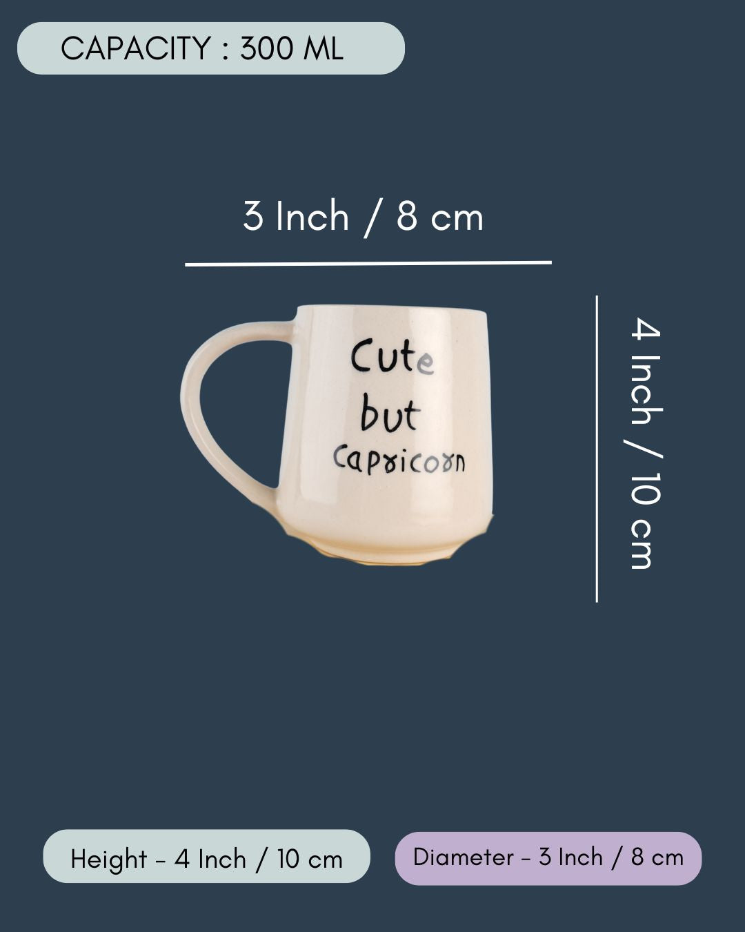 Cute But Capricorn Mug