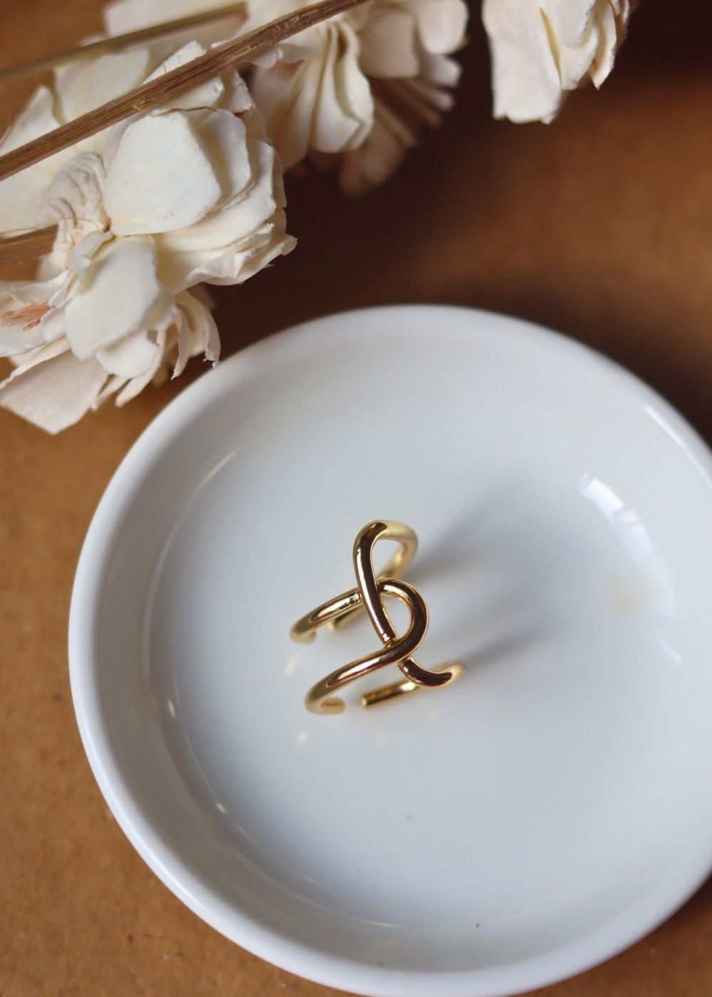 Anti tarnish Aurelia Statement Ring