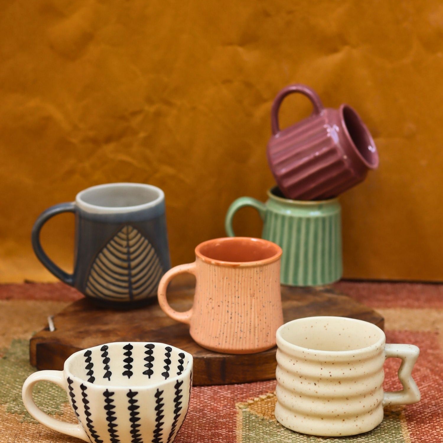 Set of 6 Sip Story Mug combo (for the price of 5) with premium quality material