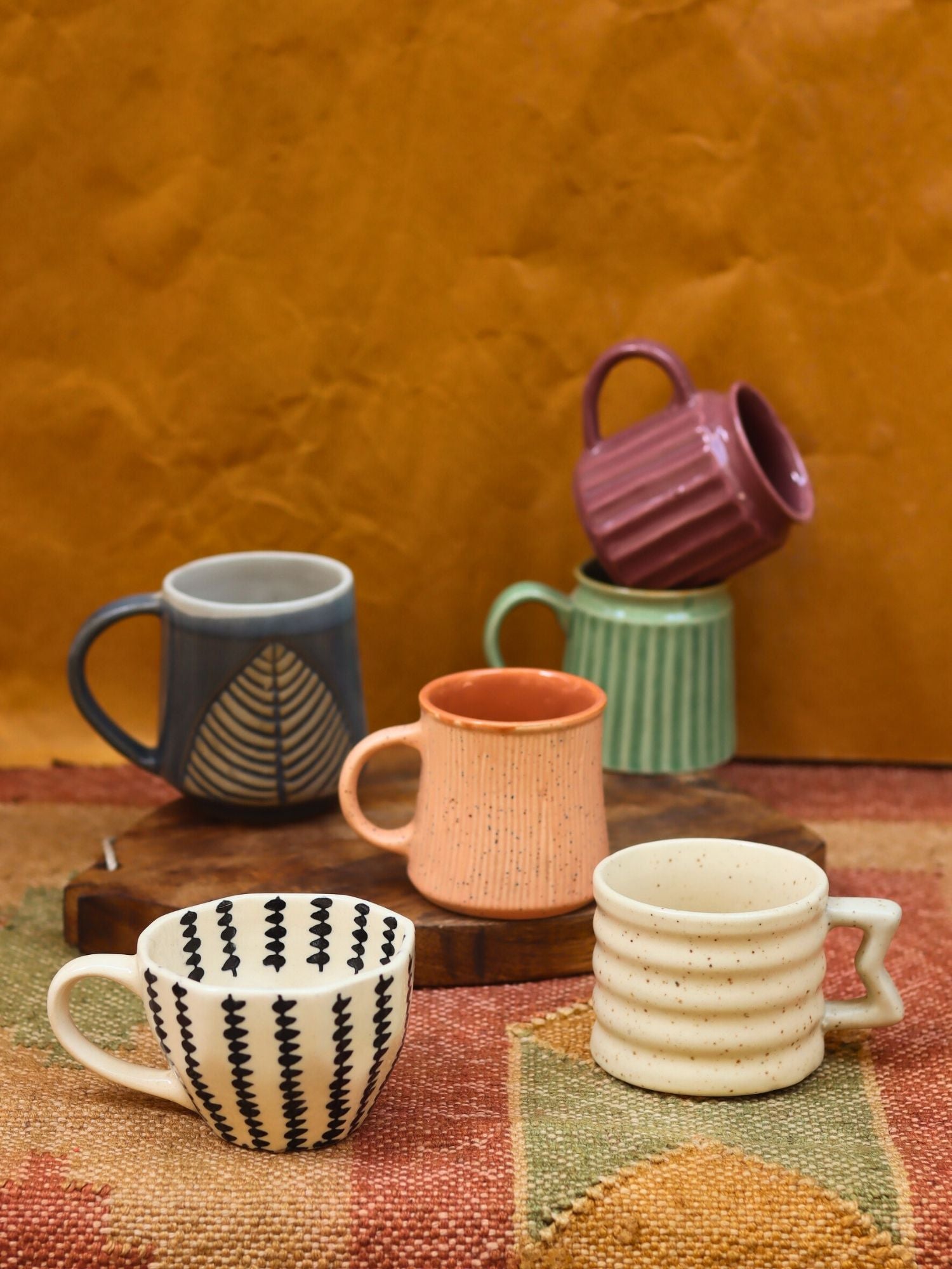 Set of 6 Sip Story Mug combo (for the price of 5) with premium quality material