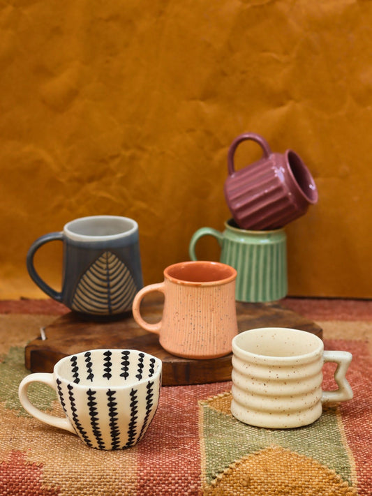 Set of 6 Sip Story Mug combo (for the price of 5) with premium quality material