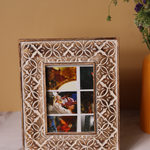 Wooden photo frame for living room 