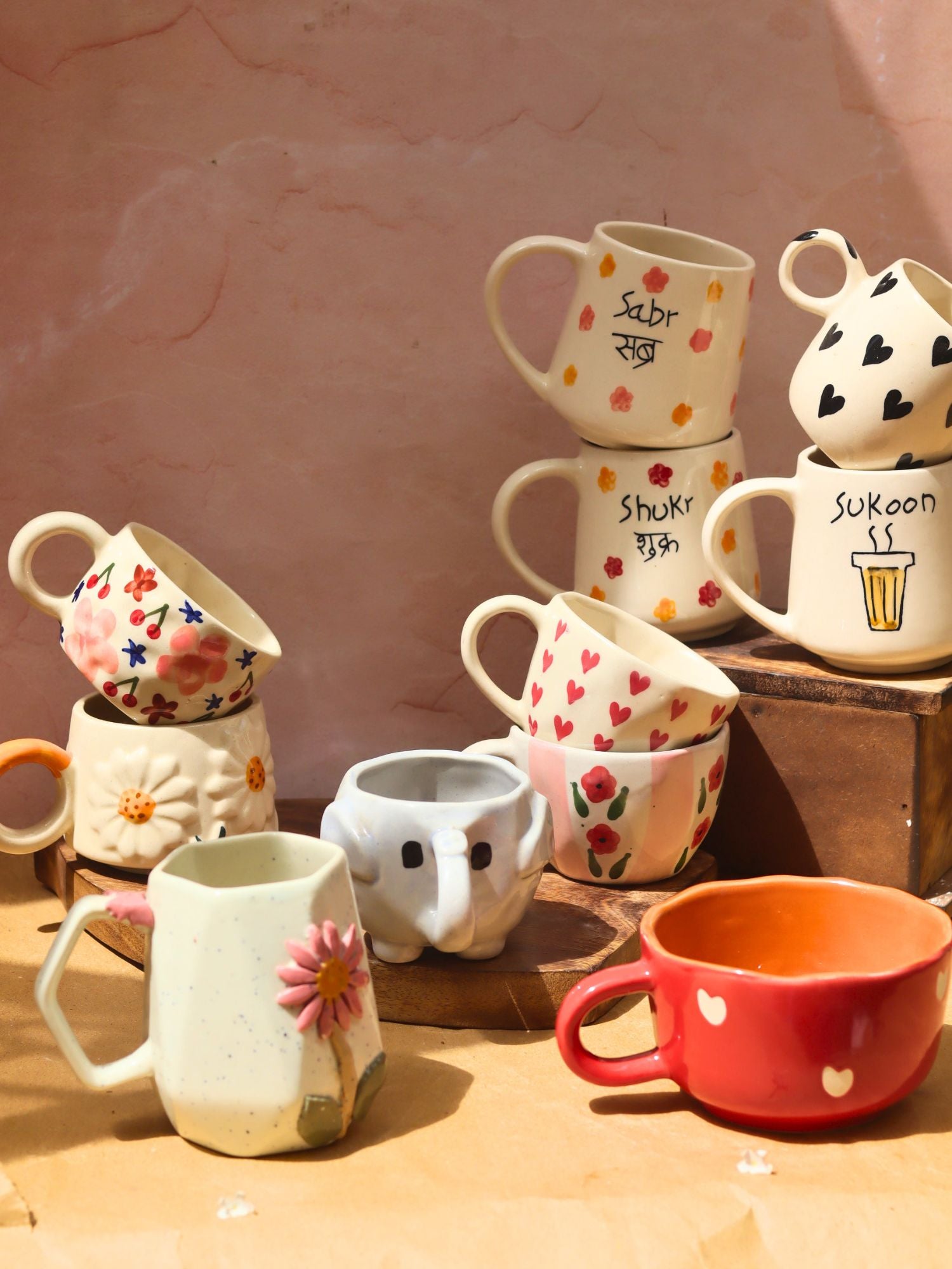 Set of 10 Moment Mugs (for the price of 7) with premium quality material