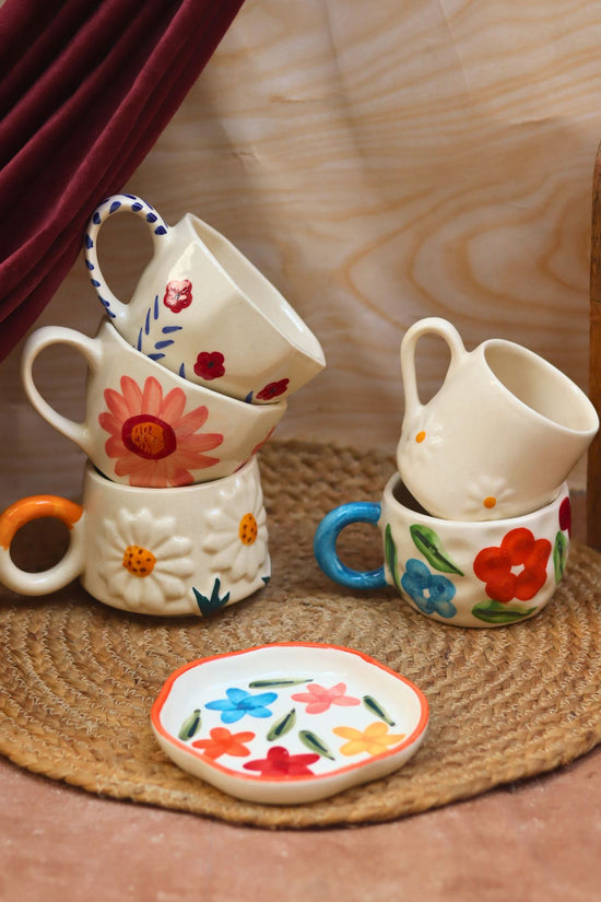 Set of 6 Elegant Mugs Combo (for the price of 5) with premium quality material